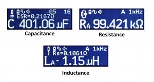 LCR-Reader MPA RLC Display