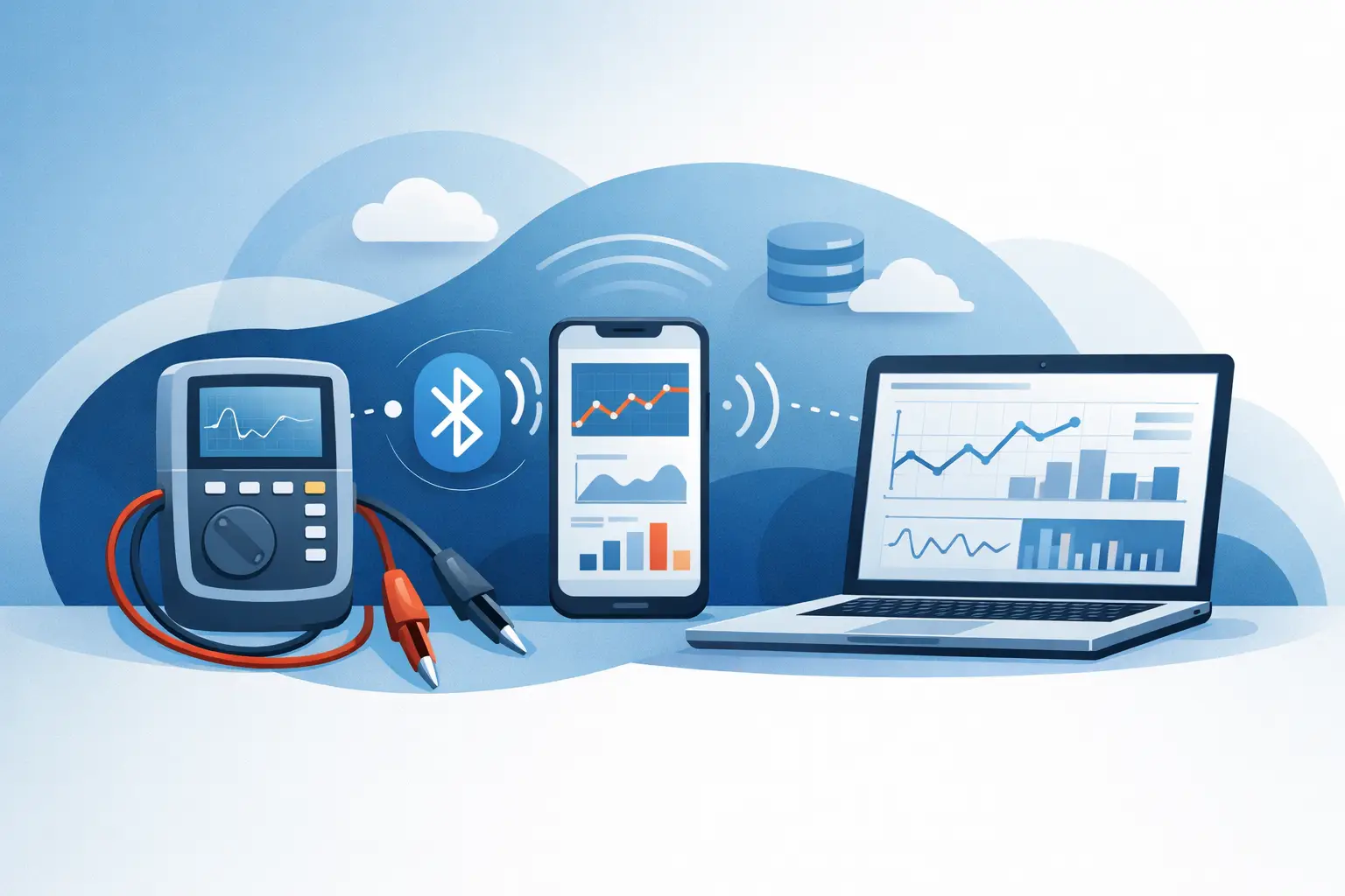 Bluetooth LCR Meter Data Logging Basics
