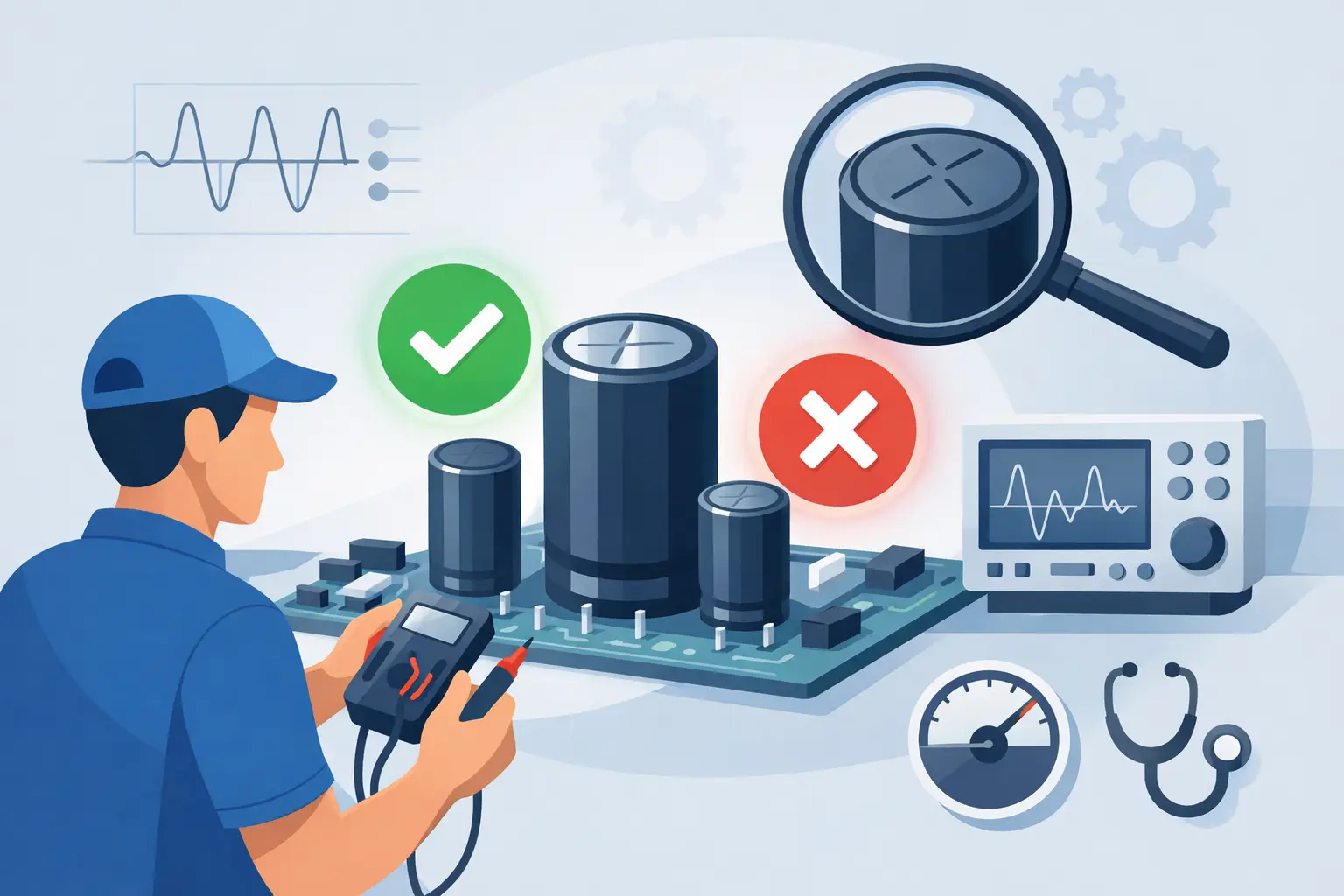 How to Verify Capacitor Health Correctly