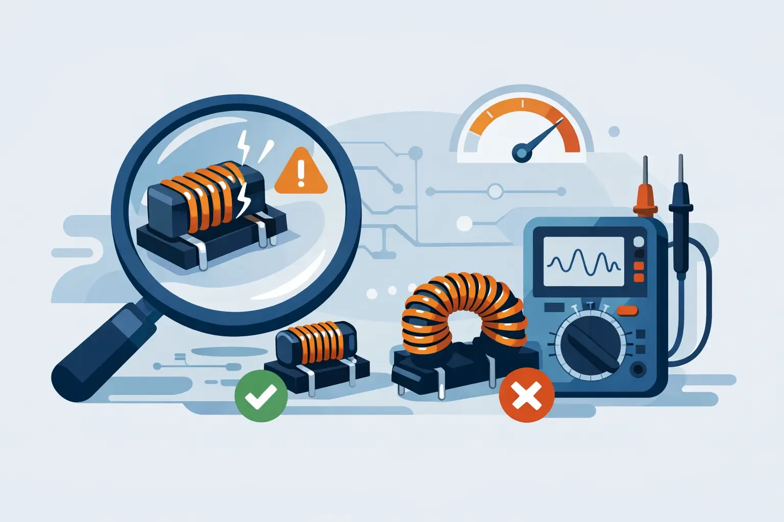 How to Detect Bad Inductors Fast