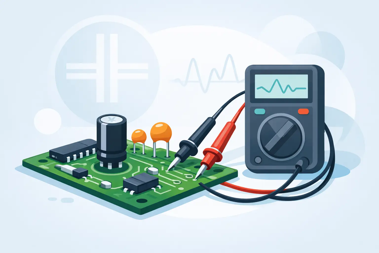 How to Test PCB Capacitors Correctly