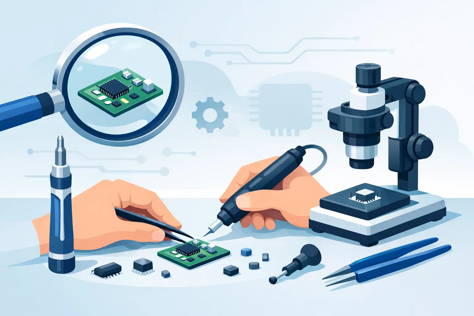 Choosing a Repair Tool for Tiny Components