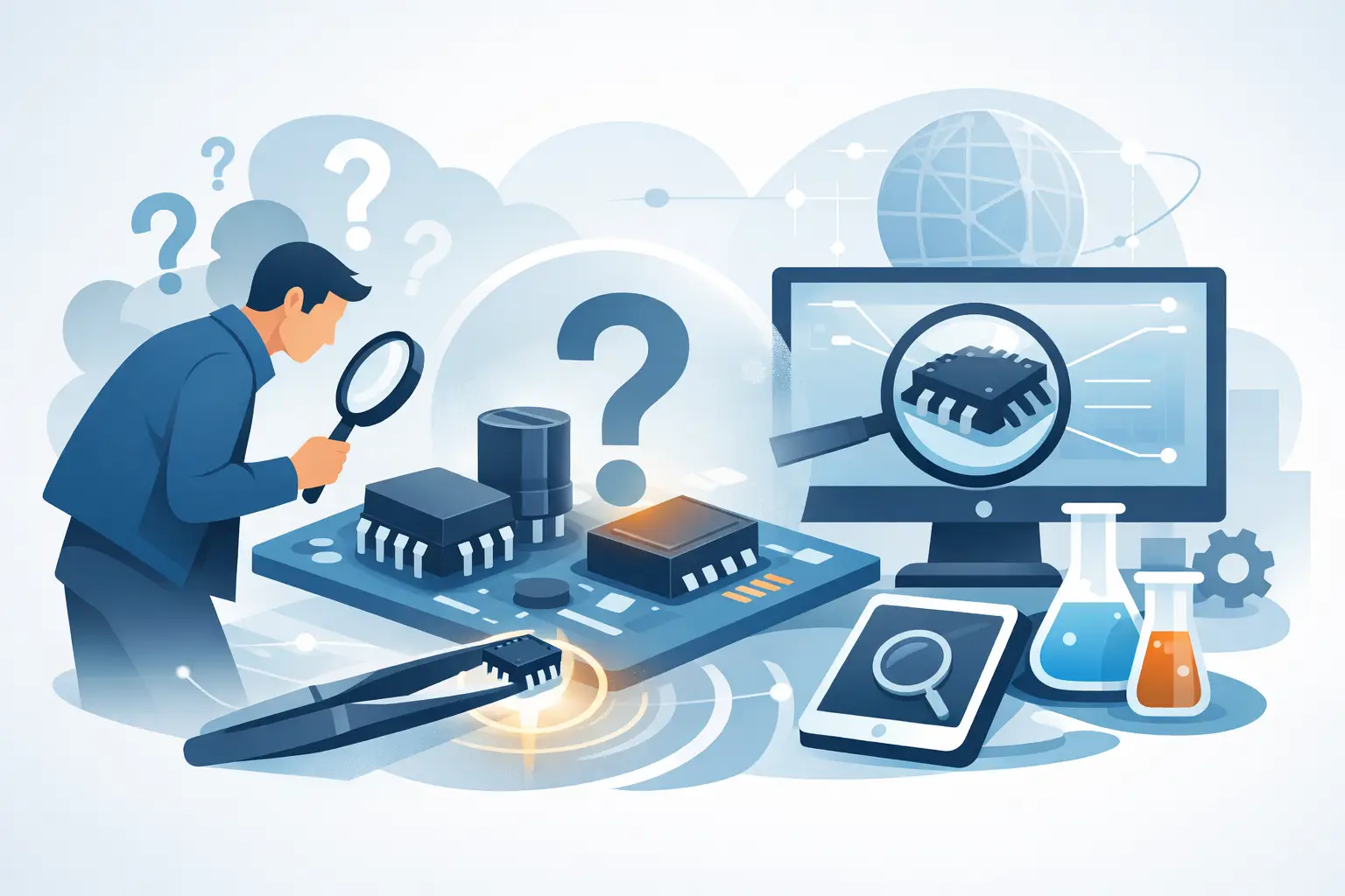 How to Identify Unknown Components Fast