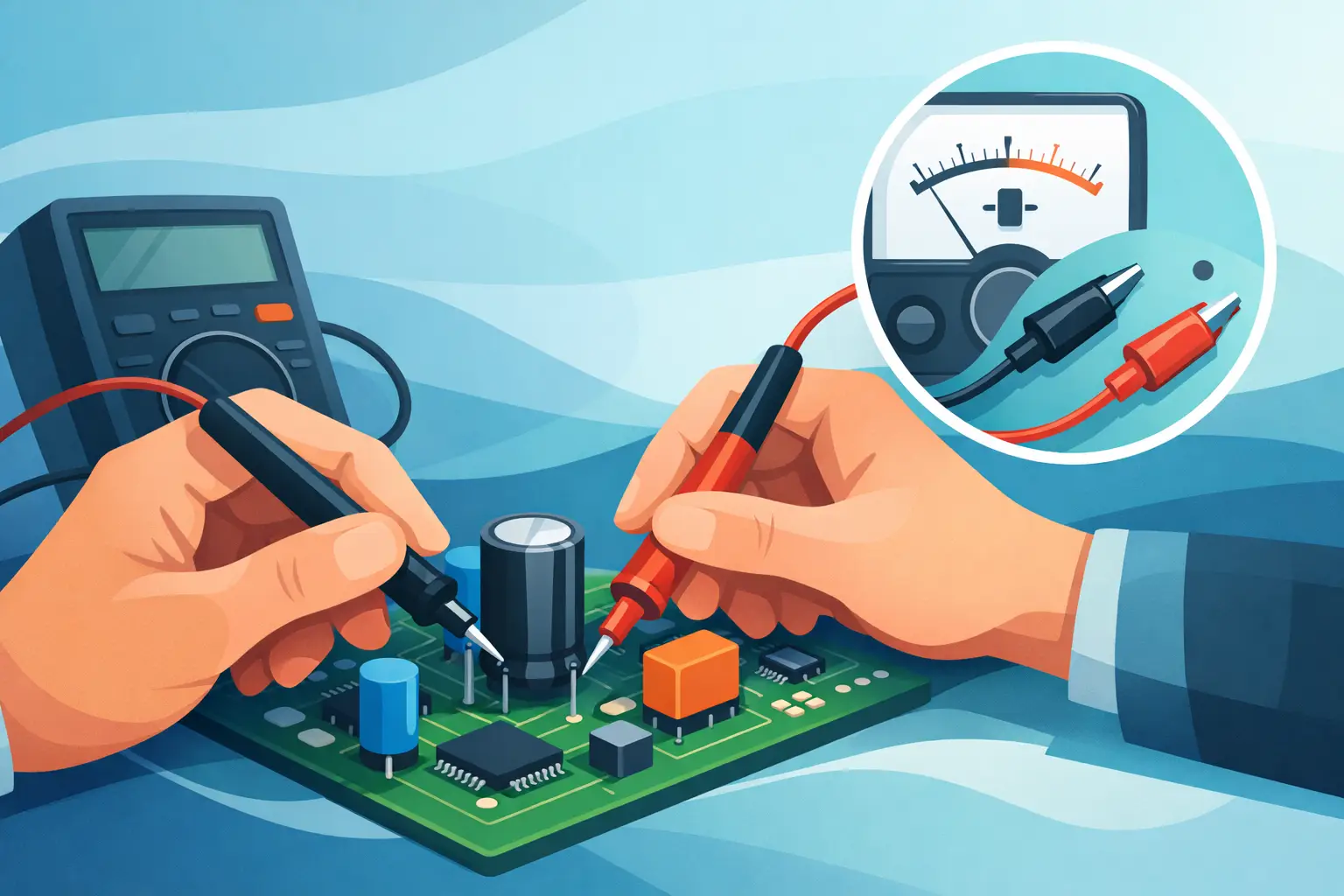 How to Measure a Capacitor Without Desoldering