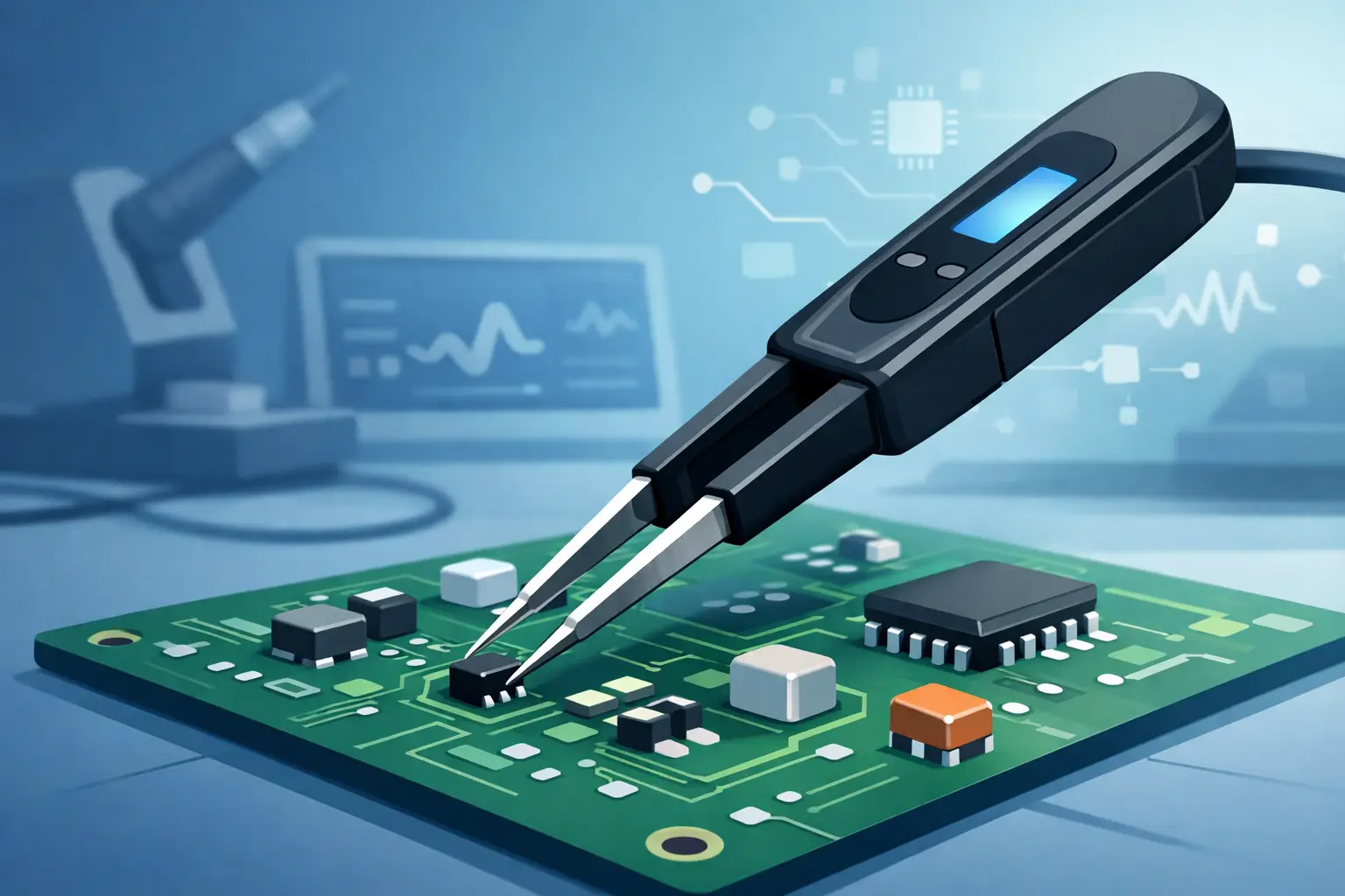 Smart Tweezers Review for SMT Work