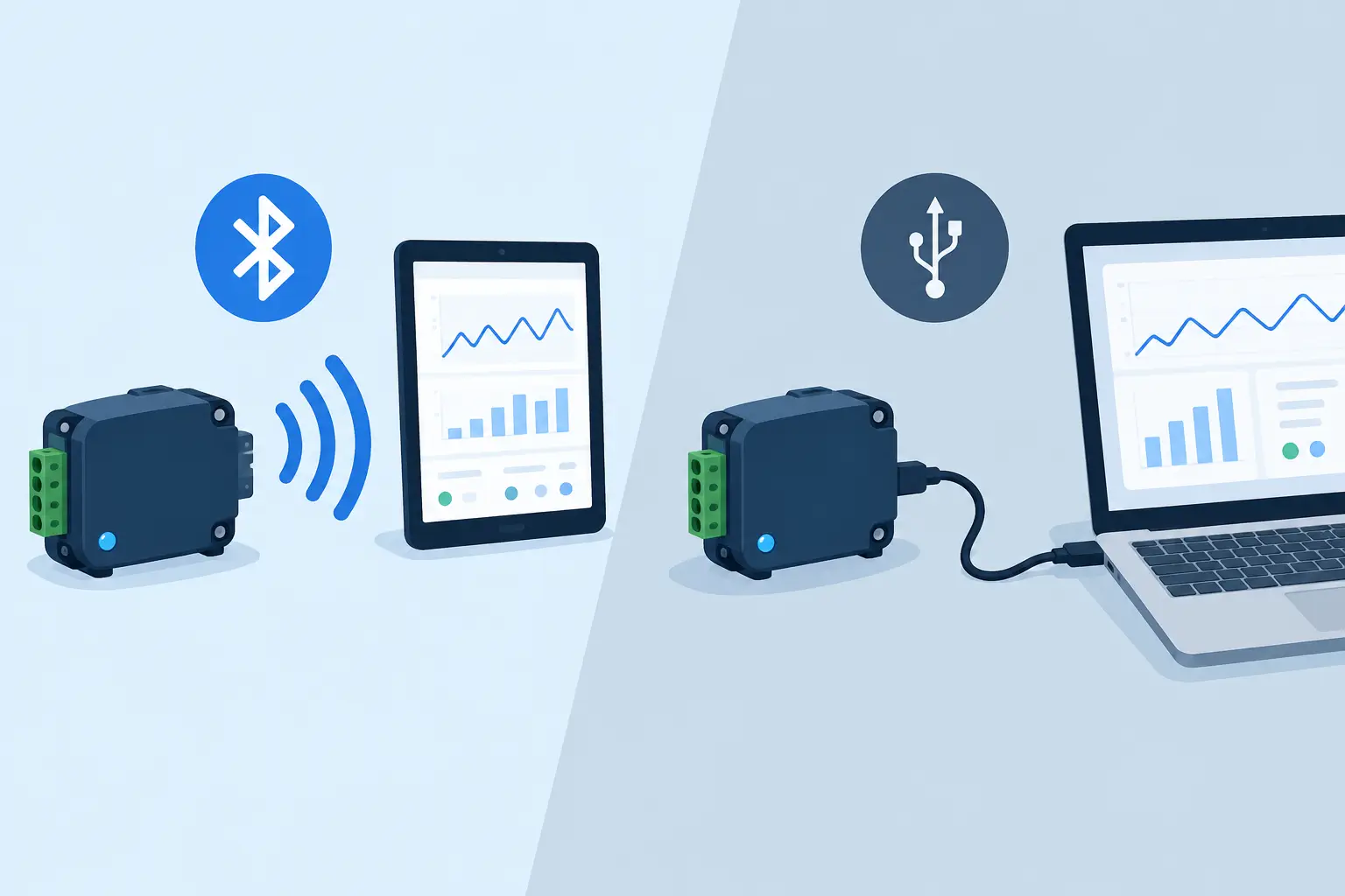 Bluetooth Component Meters Versus USB Logging