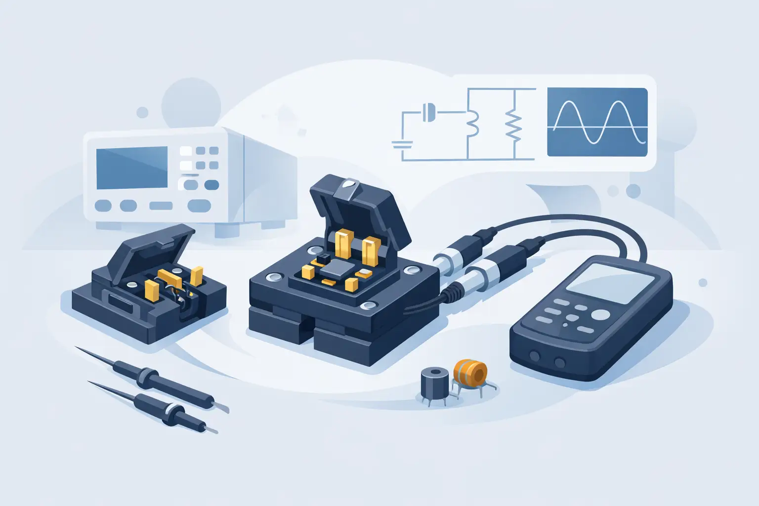 Calibration Fixture Adapters for Accurate LCR Tests